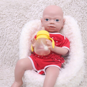 21 inch Full Body Silicone Baby Dolls Realistic, Not Vinyl Dolls,  Real Lifelike Reborn Silicone Baby Doll  With Clothes - Girl - TRANSWEET