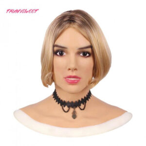 TRANSWEET 2019 New Realistic Silicone Female Mask Realistic Angel Face Masquerade Halloween Cosply Crossdresser Transgender Shemale - TRANSWEET