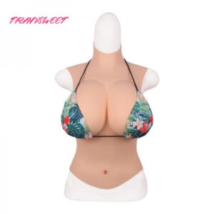 TRANSWEET LATEST G Cup Realistic Half body Silicone Breast Forms Big Fake Boobs Crossdressing for Crossdresser Transgender - TRANSWEET