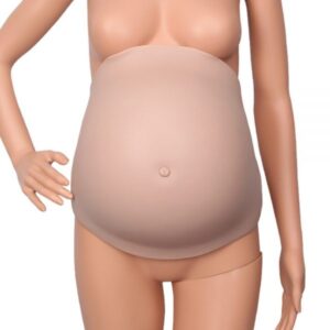 5-10 Months Silk Cotton Filled Silicone Fake Pregnant Belly - TRANSWEET