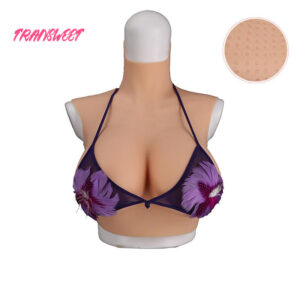 TRANSWEET Realistic Silicone Breast Forms False Boobs 6th Generation Skin Spot Breasts for Crossdresser Drag Queen Shemale - TRANSWEET