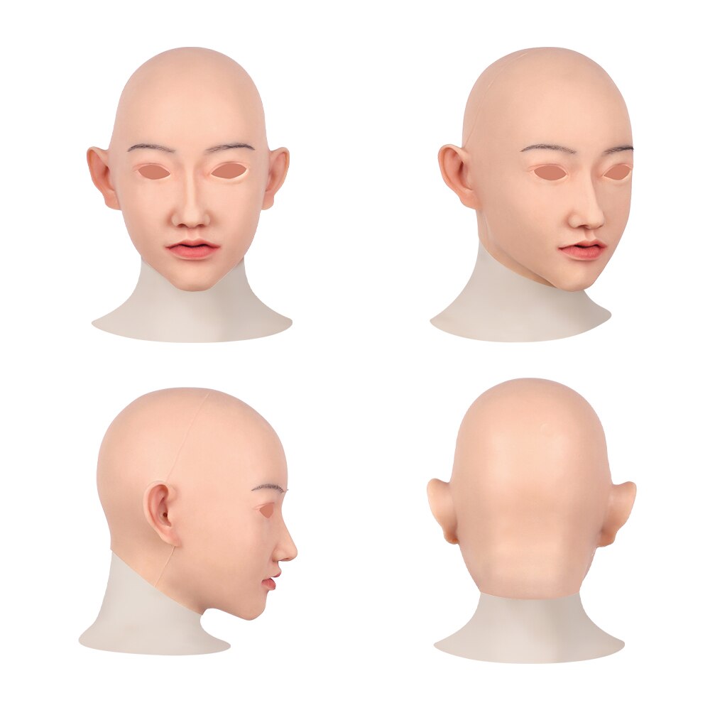 Silicone Beauty Mask Collection Realistic Male to Female Full Head Mask Drag Queen - TRANSWEET