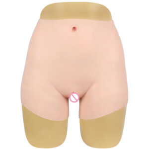 Crossdressing Pants Silicone Realistic Vagina Panties Crossdresser Artificial Sexy Fake Pussy Underwear Transgender - TRANSWEET