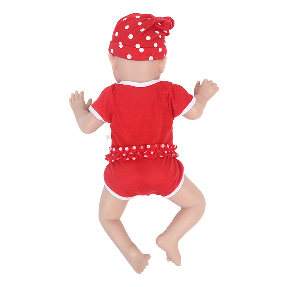 20 inch Eyes Closed Full Body Silicone Baby Dolls Realistic, Non Vinyl Dolls, Bald Newborn Silicone Dolls Full Silicone Baby - Girl - TRANSWEET