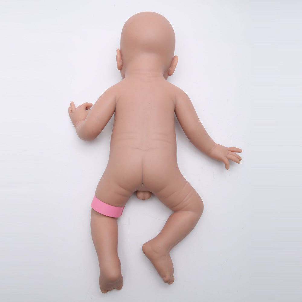 20 inch Eyes Open Full Body Silicone Baby Dolls Realistic, Non Vinyl Dolls, Realistic Real Baby Doll, Lifelike Alive Newborn Baby Doll -Boy - TRANSWEET