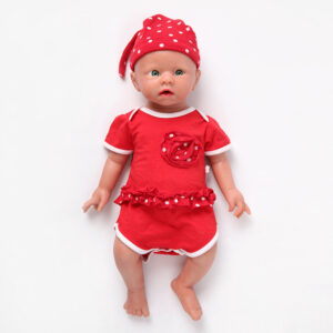 19 Inch Full Body Silicone Baby Dolls Realistic, Not Vinyl Dolls, Bald Real Lifelike Silicone Baby Doll for DIY Lovers Doll Collectors  - Girl - TRANSWEET