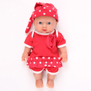 11.8 Inch Silicone Doll Mini Realistic Newborn Baby Dolls Silicone Full Body Stress Relief for Adults Hand Made with Clothes - Girl - TRANSWEET