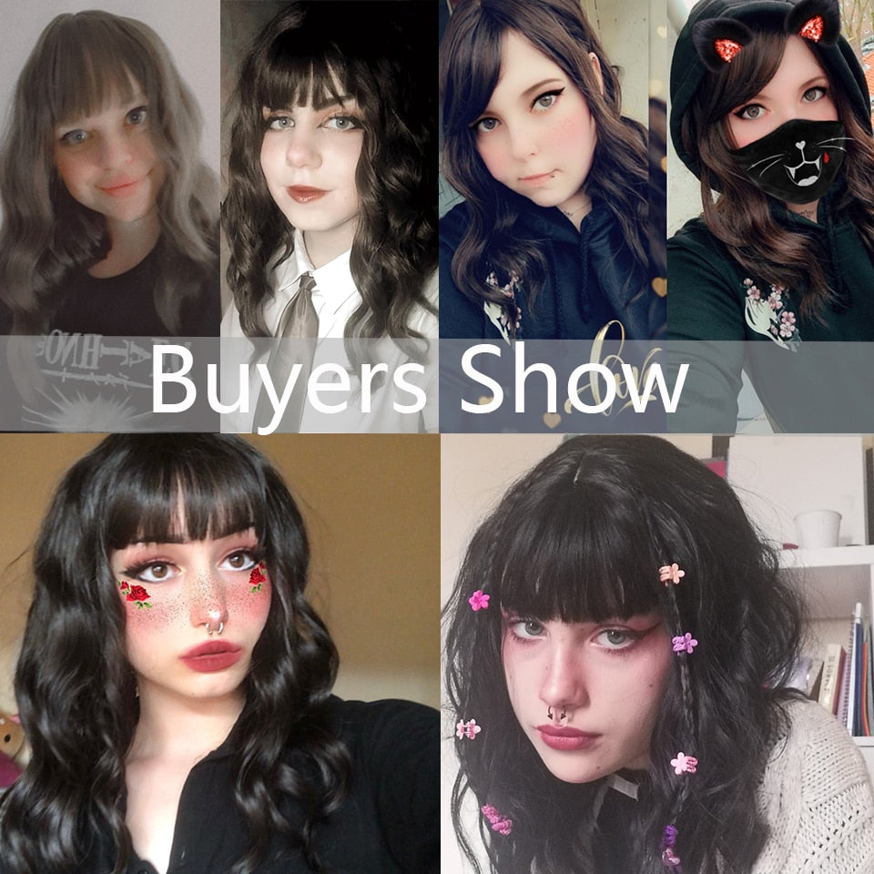 Synthetic Wigs For Women Daily Cosplay Long Water Wave Lolita Wig - TRANSWEET