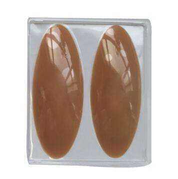 TRANSWEET Self-adhesive Silicone Thin Leg pads Silicone Leg Onlays Silicone Calf Pads for Crooked or Thin Legs Body Beauty - TRANSWEET