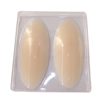 TRANSWEET Self-adhesive Silicone Thin Leg pads Silicone Leg Onlays Silicone Calf Pads for Crooked or Thin Legs Body Beauty - TRANSWEET