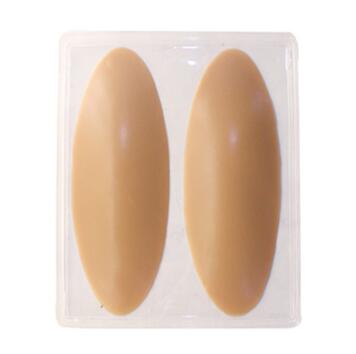 TRANSWEET Self-adhesive Silicone Thin Leg pads Silicone Leg Onlays Silicone Calf Pads for Crooked or Thin Legs Body Beauty - TRANSWEET