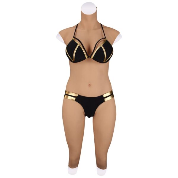 7th BodySuits D E Cup Fullbody 5-point Pants Transgender Drag Queen Cosplay Breast Forms - TRANSWEET