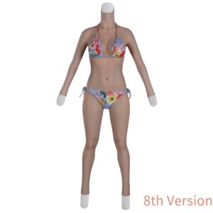 The 8th Version Silicone Body Suits C E Cup Fullbody Long Length Pants Transgender Drag Queen Cosplay Shemale Crossdress - TRANSWEET