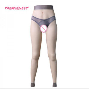 TRANSWEET Realistic Full Silicone Vagina Panty Transgender Cosplay Transvestite Underpants - TRANSWEET