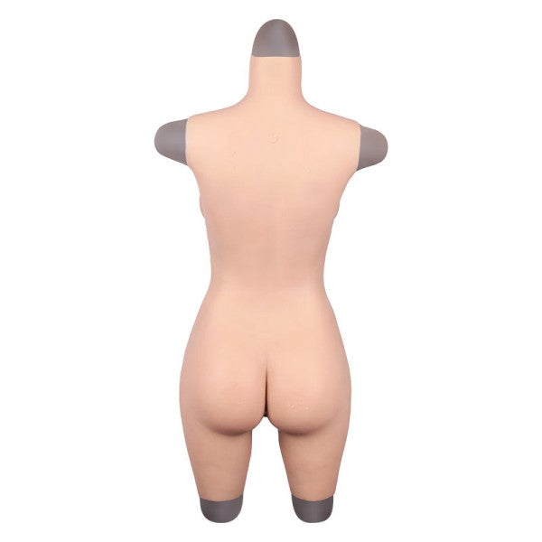 TRANSWEET G cup Silicone Breast Forms Silicone Doll Full Body Cropped Bodysuit with artificial vagina Crossdresser Transgend - TRANSWEET